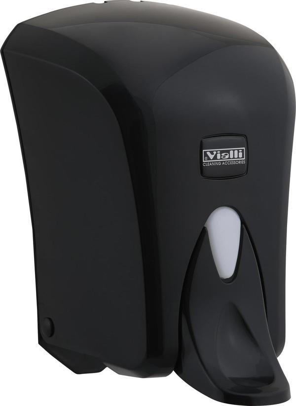 Omnipazar Vialli F6MB Medical Köpük Sabun Dispenseri 1000 ml Siyah - Image 1