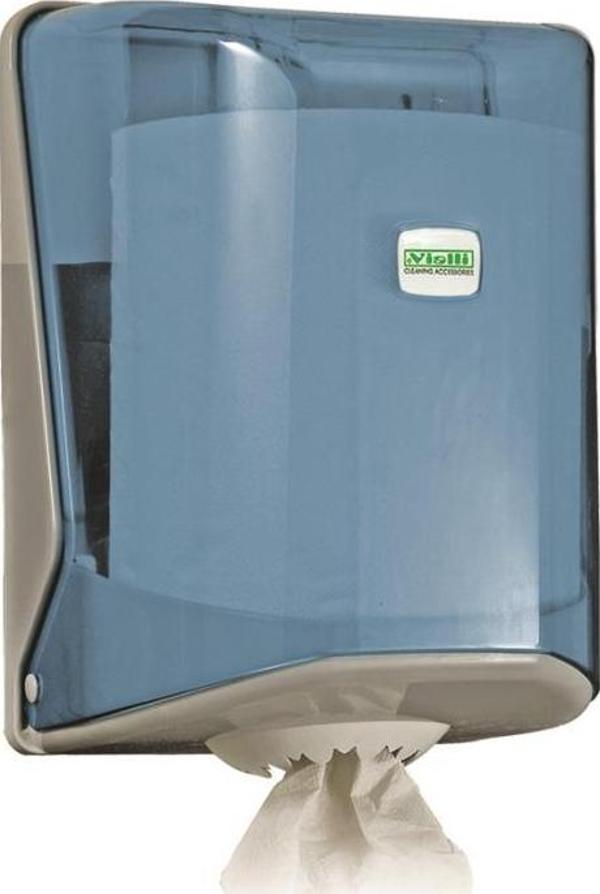 Omnipazar Vialli OG1T İçten Çekmeli Kağıt Havlu Dispenseri  Şeffaf Transparan  - Image 1