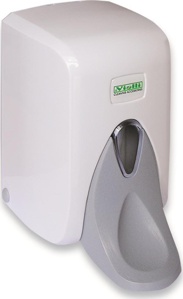 Omnipazar Vialli S5M Medical Sıvı Sabun Dispenseri 500 ml Beyaz - Image 1
