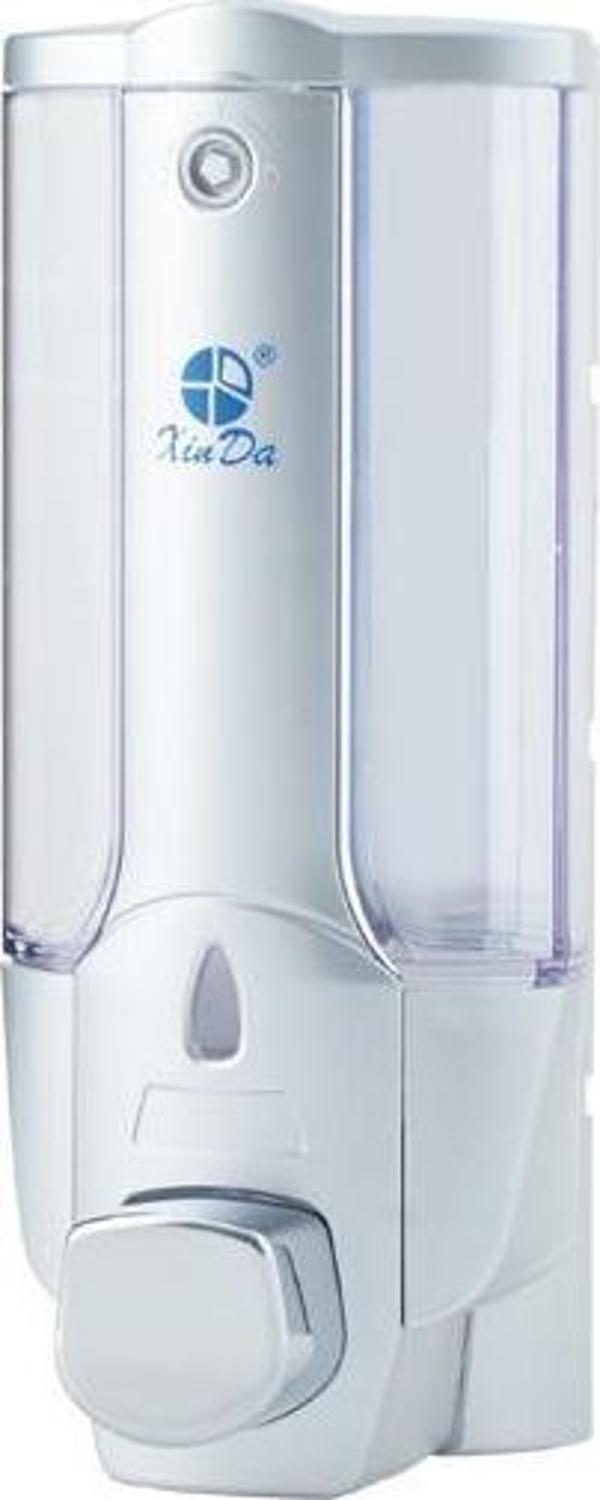 Omnipazar Xinda ZYQ138G Sıvı Sabun ve Şampuan Dispenseri Silver 380ml - Image 1