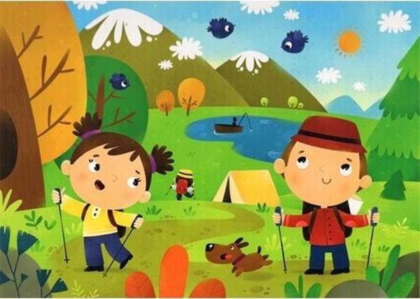 Eolo Doğa Yürüyüşü Puzzle 24 Parça - Image 1