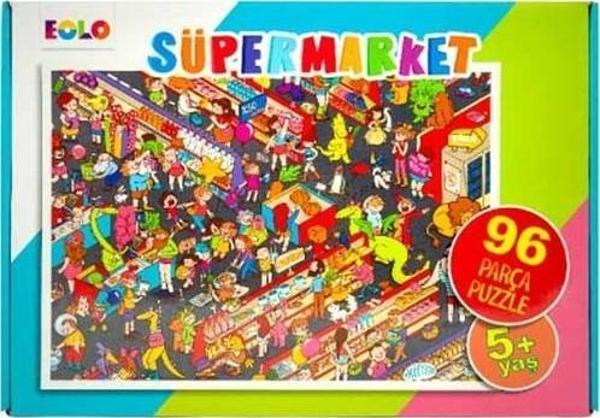 Eolo Süpermarket 96 Parça Puzzle - Image 1