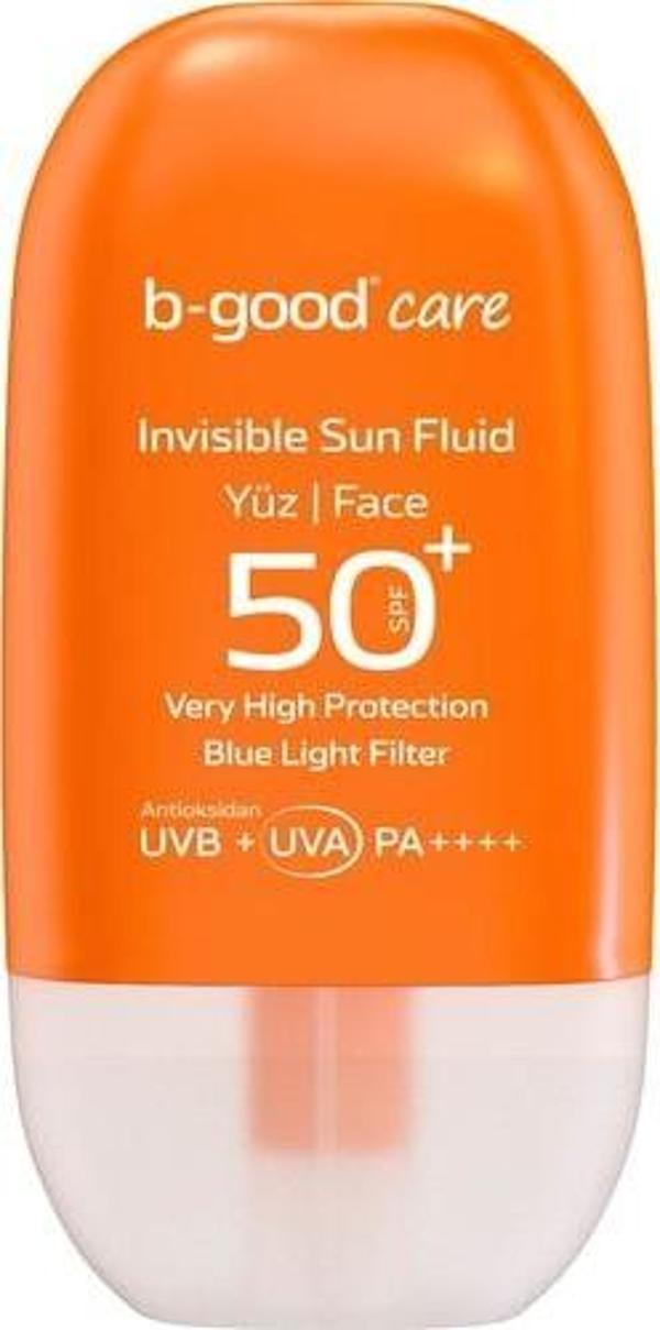 B-good Yetişkin Güneş Sütü Spf 50+ Yüz Için 50 Ml - Image 1