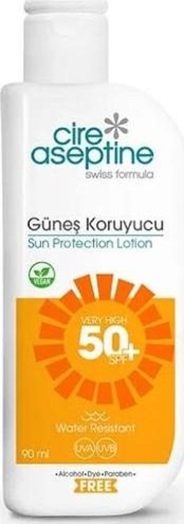 Cire Aseptine Sun 50+spf Losyon 90ml - Image 1