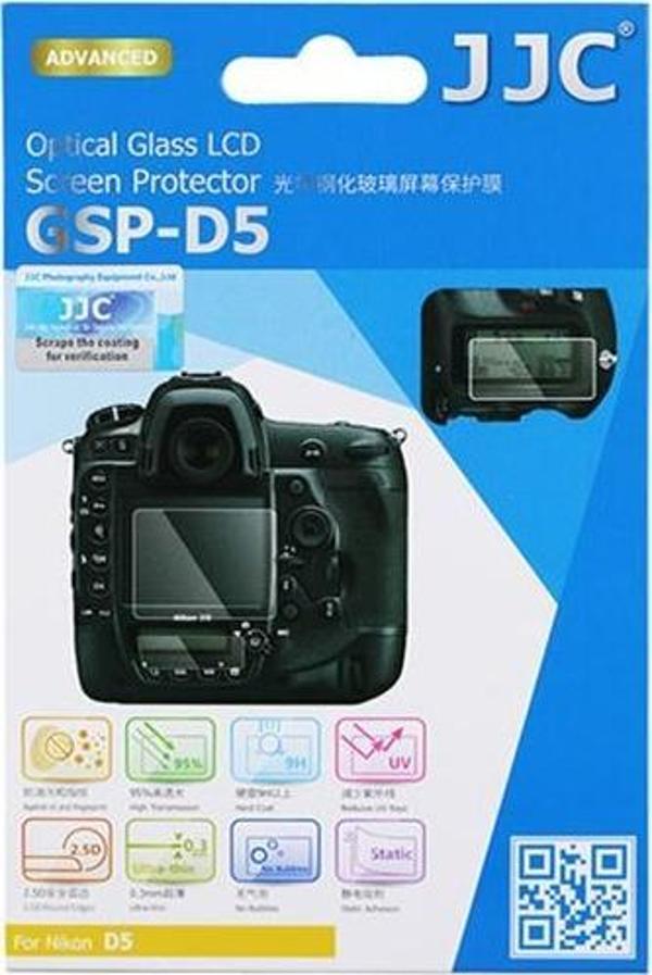 JJC GSP-D5 LCD Ekran Koruyucu Optik Cam (Nikon D5) - Image 1