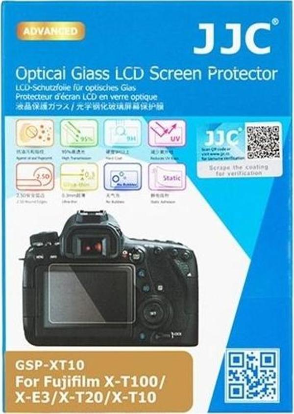 JJC GSP-XT10 LCD Ekran Koruyucu Optik Cam (Fujifilm X-T30, X-T10, X-T20, X-E3, X-T100) - Image 1