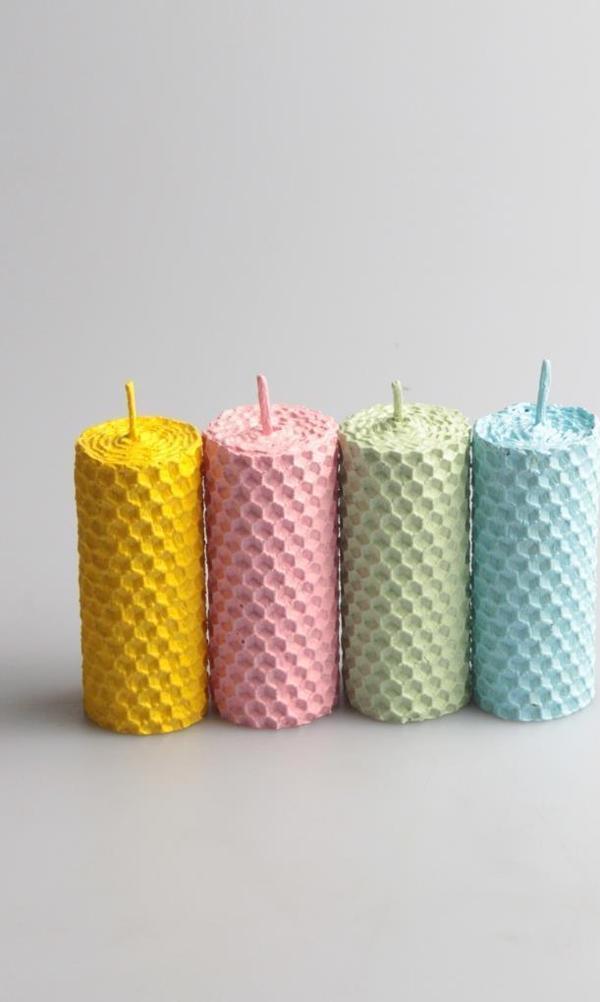 Zarias's Balmumu Kutulu Mum Paleti 4 lü Pastel - Image 1