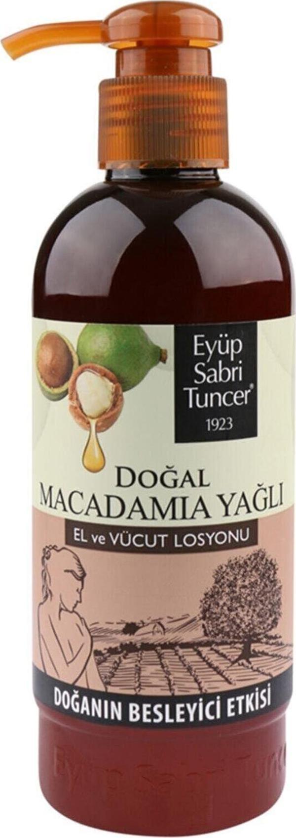 Eyüp Sabri Tuncer Doğal Macadamia Yağlı El ve Vücut Losyonu 250Ml - Image 1