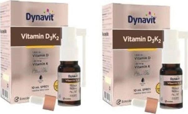 Dynavit Vitamin D3k2 10 Ml Sprey - Image 1