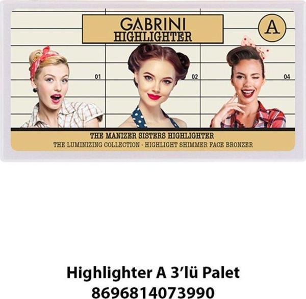 Gabrini Hıghlıghter Set A 3&#39;lü - Image 1