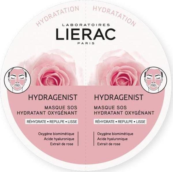 Lierac Duo Mask Hydragenist Tüm Cilt Tipleri Için Ilk Karışılıklık Karşıtı Anında Nemlendirici Maske 2x6ml - Image 1