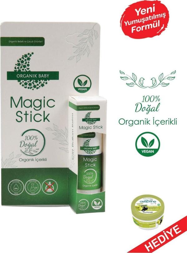 Organik Baby Anlık Yatıştırıcı Magic Stick Doğal Stick Cilt Bakım Balmı - Image 1
