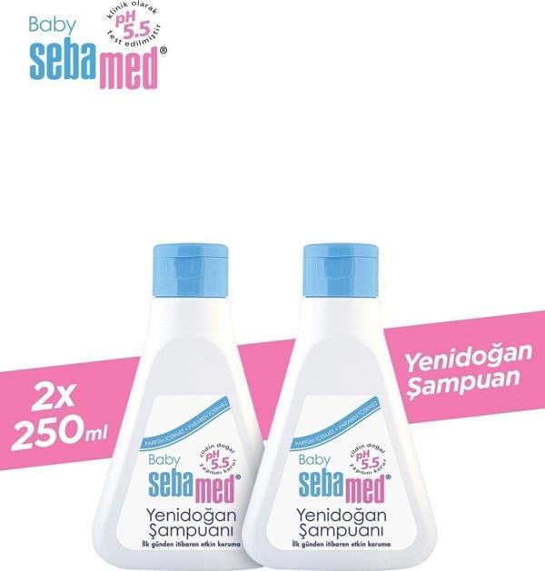 Sebamed Bebe Yenidoğan Şampuanı 250 ml X 2 Adet - Image 1