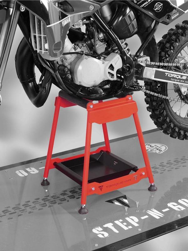 Torque-MX Ayarlanabilir Motosiklet Sehpası SS4 Kırmızı - Image 1