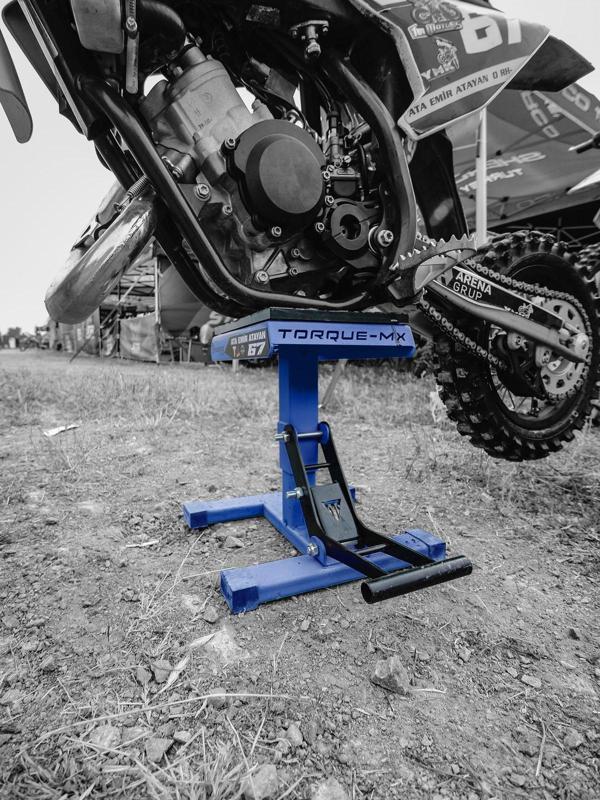 Torque-MX Motosiklet Kaldırma Sehpası HS2 Lacivert - Image 1