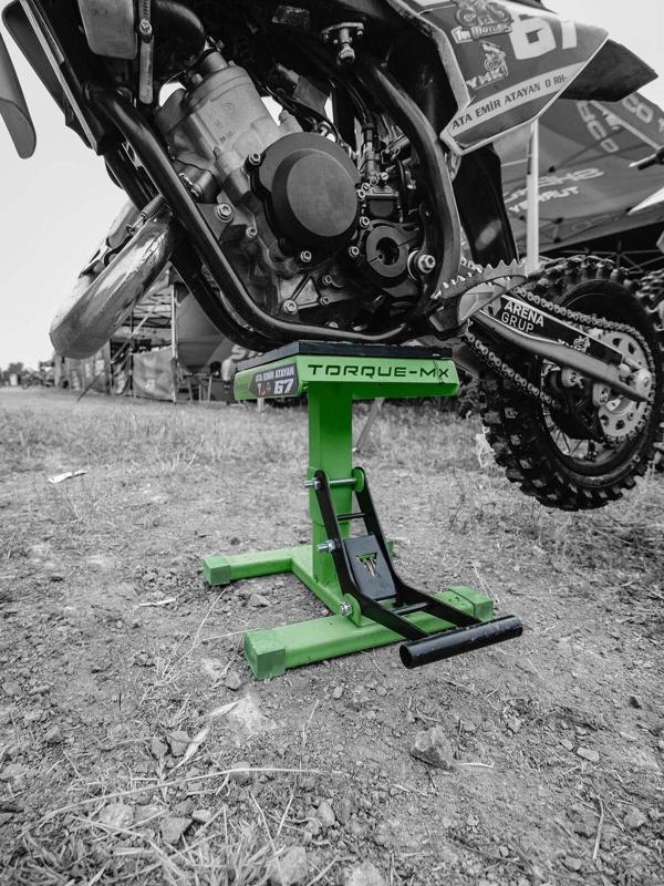 Torque-MX Motosiklet Kaldırma Sehpası HS2 Yeşil - Image 1