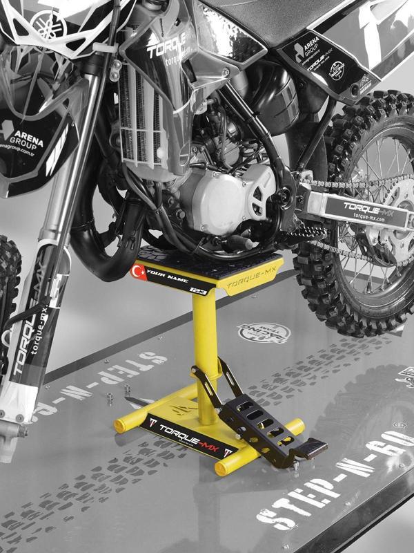 Torque-MX Motosiklet Kaldırma Sehpası HS4 Sarı - Image 1