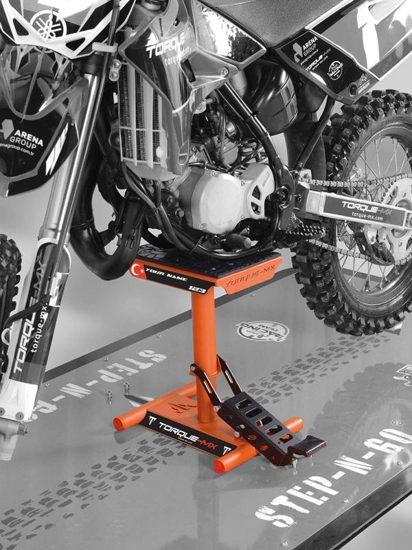 Torque-MX Motosiklet Kaldırma Sehpası HS4 Turuncu - Image 1