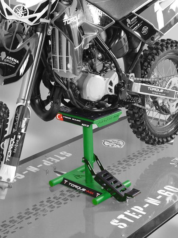 Torque-MX Motosiklet Kaldırma Sehpası HS4 Yeşil - Image 1