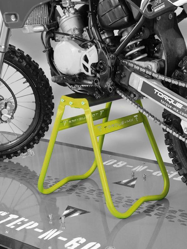 Torque-MX Katlanabilir Motosiklet Sehpası SS3 Sarı - Image 1