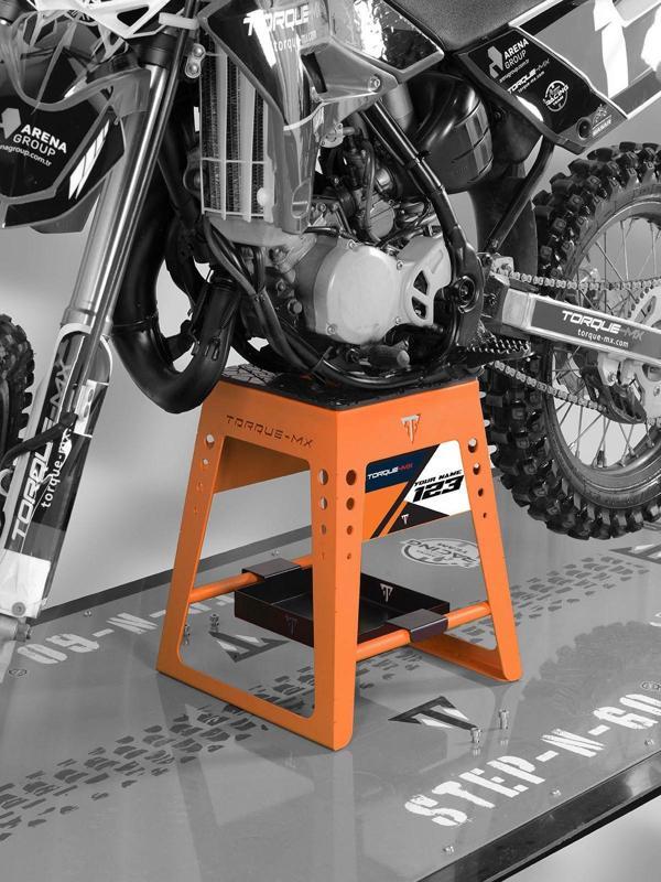 Torque-MX Sabit Motosiklet Sehpası SS2 Turuncu - Image 1