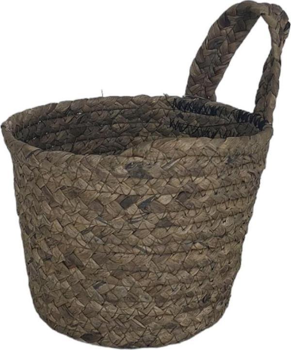 T.Concept Dekoratif Yuvarlak Çok Amaçlı Rattan Sepet Büyük Boy - Image 1