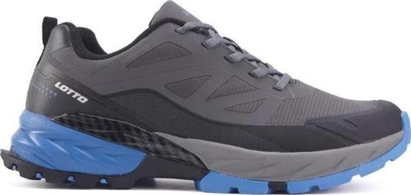 LOTTO HUNTER 3PR GRİ MAVİ SU GEÇİRMEZ WATERPROFF ANATOMİK OUTDOOR AYAKKABISI - Image 1