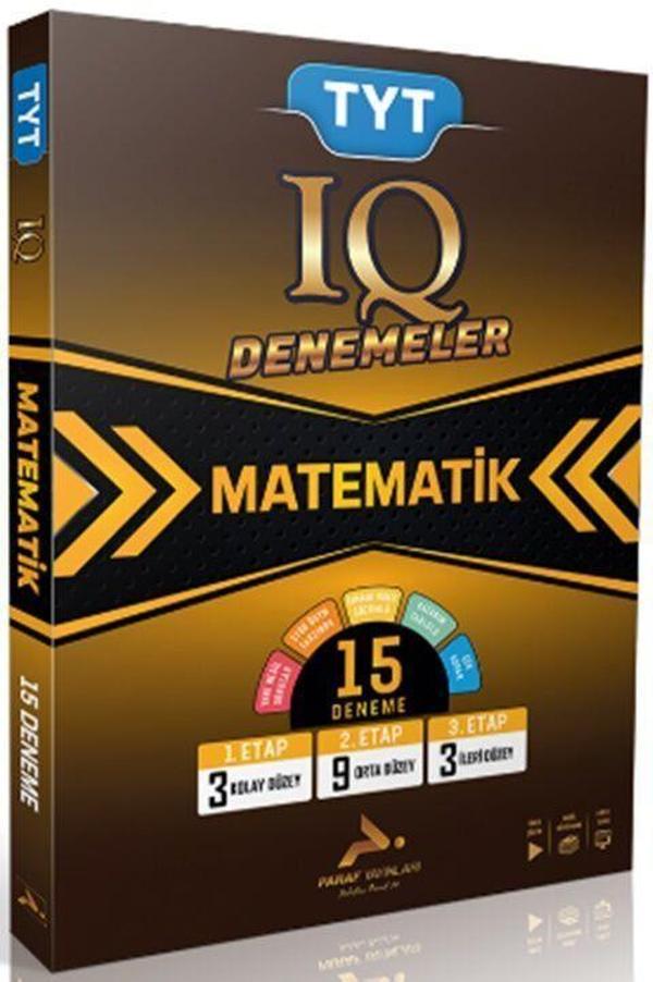 TYT IQ Matematik Video Çözümlü 15 Branş Deneme Paraf Yayınları - Paraf Yayınları - Image 1