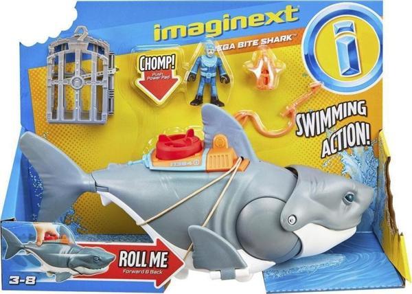 imaginext Çılgın Köpek Balığı Oyun Seti GKG77 Lisanslı Ürün  - Image 1