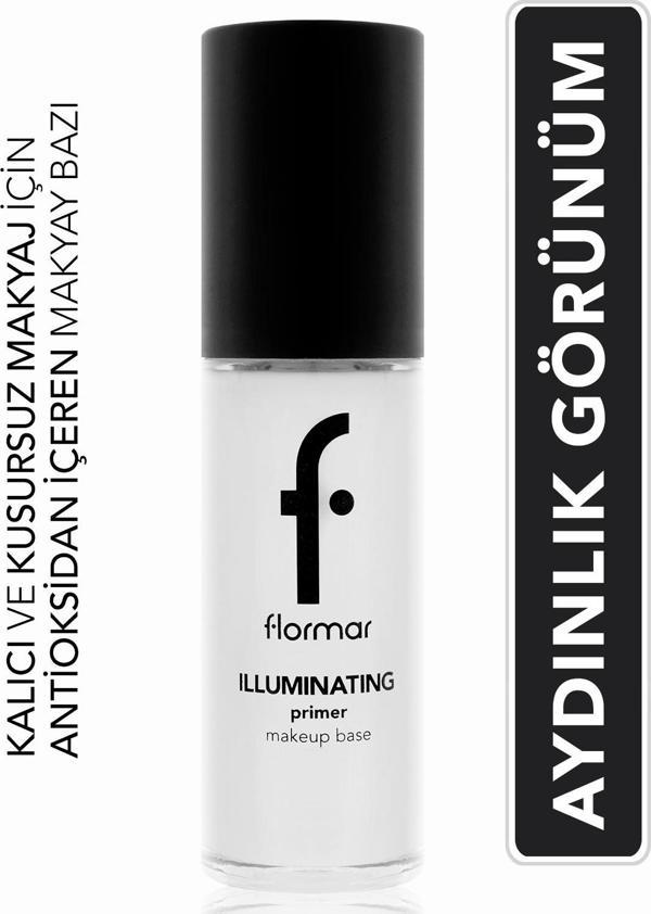 Flormar Antioksidan İçeren Aydınlatıcı Makyaj Bazı - Illuminating Primer Make-Up Base - 001 - Image 1