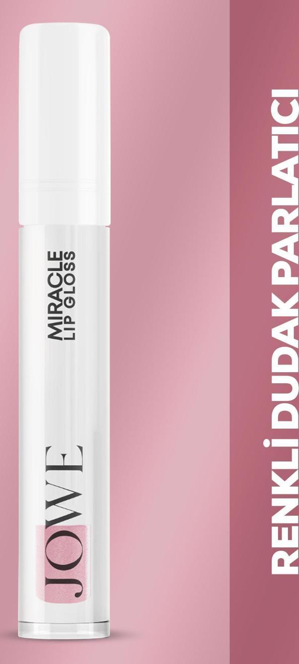 Jowe Miracle Lip Gloss - Renk Değiştiren Dudak Parlatıcısı Şeffaf - Image 1