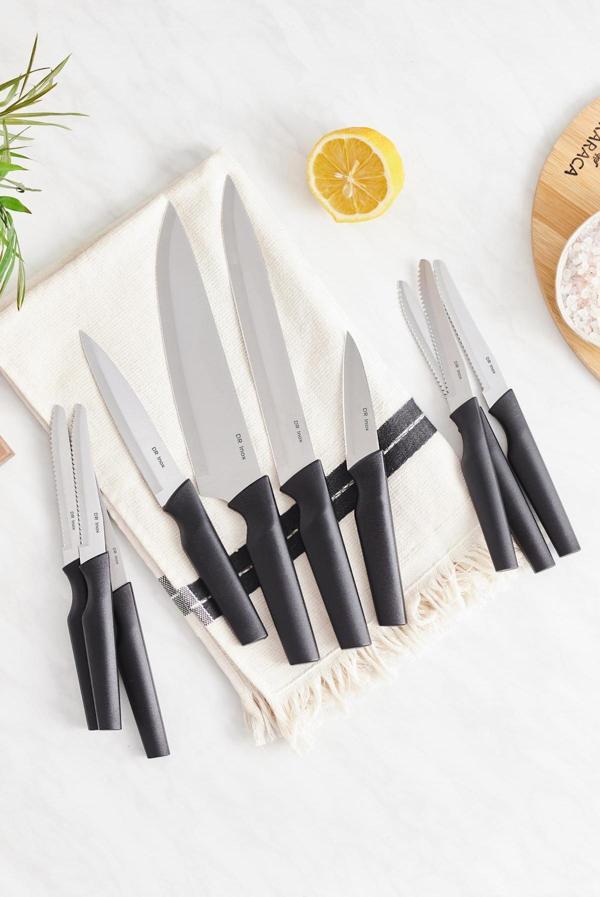 Karaca Dr. Inox Bundle 10 Parça Bıçak Seti - Image 1