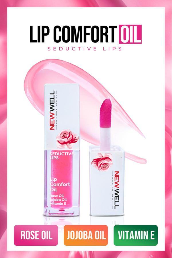 New Well Lip Comfort Oil Dudak Bakım Yağı 5 ML - Image 1