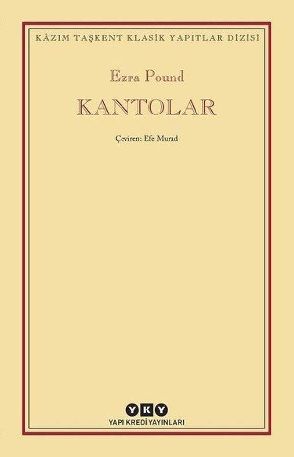 Kantolar - Yapı Kredi Yayınları - Image 1