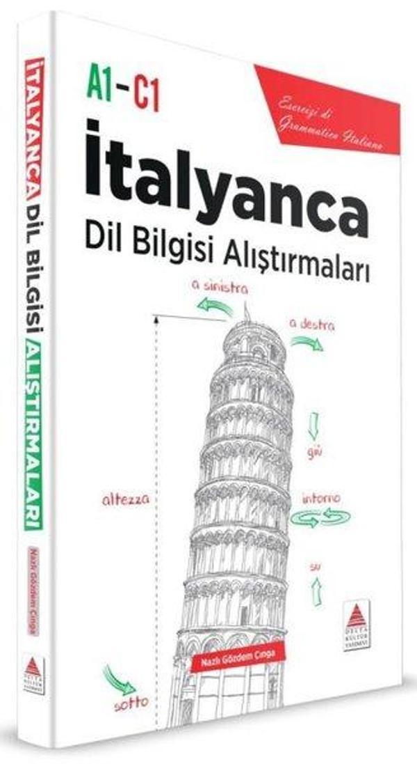 İtalyanca Dil Bilgisi Alıştırmaları A1 - C1 - Delta Kültür-Eğitim - Image 1