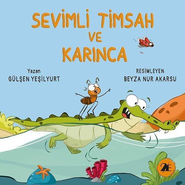 Sevimli Timsah ve Karınca - 2E Kitap - Image 1
