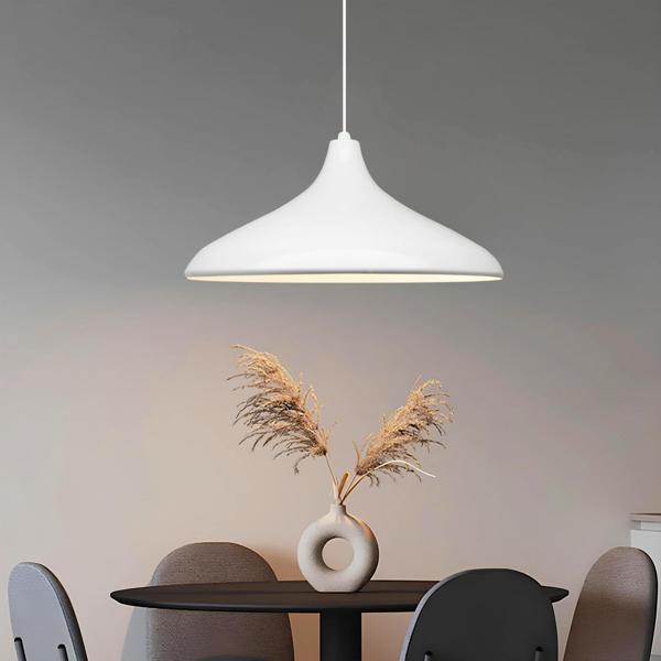 Homing Endüstriyel Dizayn Metal Sarkıt Beyaz AYD-3726 - Image 1