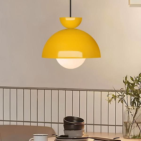 Homing Nuuq Camlı Metal Sarkıt Sarı 241337 - Image 1