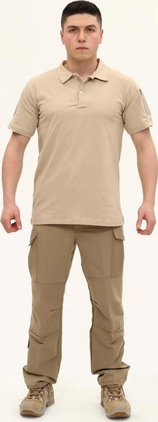 Single Sword Tactical Kısa Kollu Polo Yaka T-Shirt - Image 1