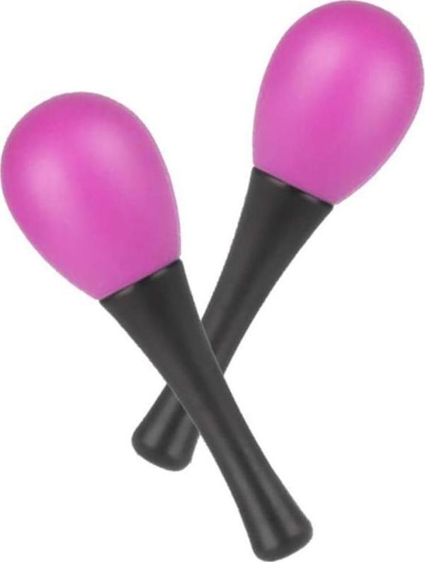 Midex Orf-MRC-06PL Örf Aletleri Mor Marakas Plastik Maracas 2 Adet (Çift) - Image 1