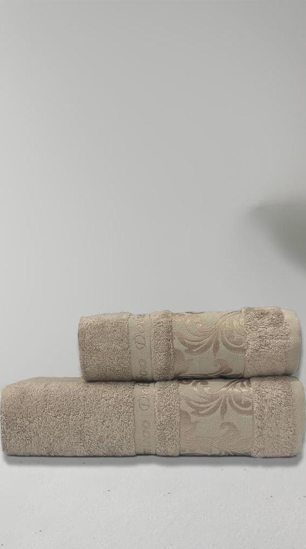 Deluxe Bambu 2'li Havlu %100 Bambu Havlu Seti  - Image 1