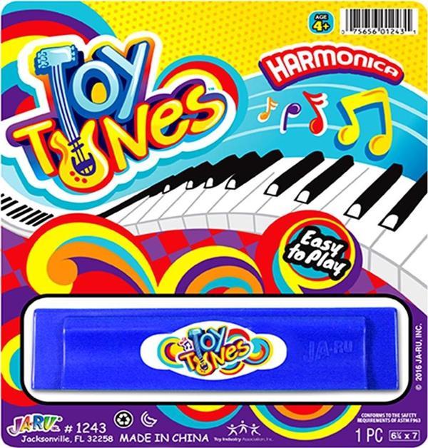Mızıka Eğitici Oyuncak Toy Tunes Harmonika Mavi - Image 1