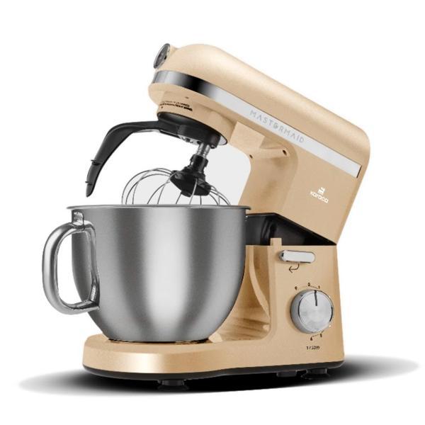 Karaca Mastermaid Chef Pro Çift Kollu Hamur Yoğurma Makinesi  Mineral Gold 1750W 5L - Image 1