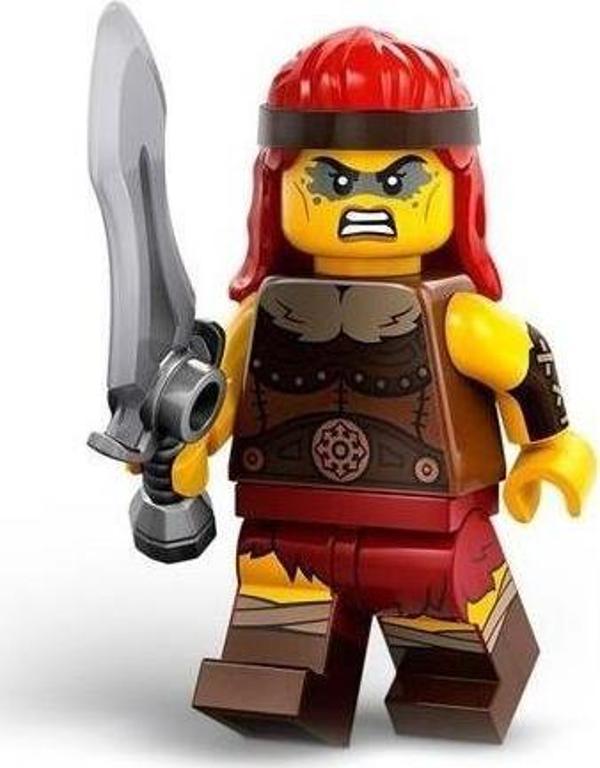 Lego Minifigür 71045 - Seri 25 - 11 Fierce Barbarian - Image 1