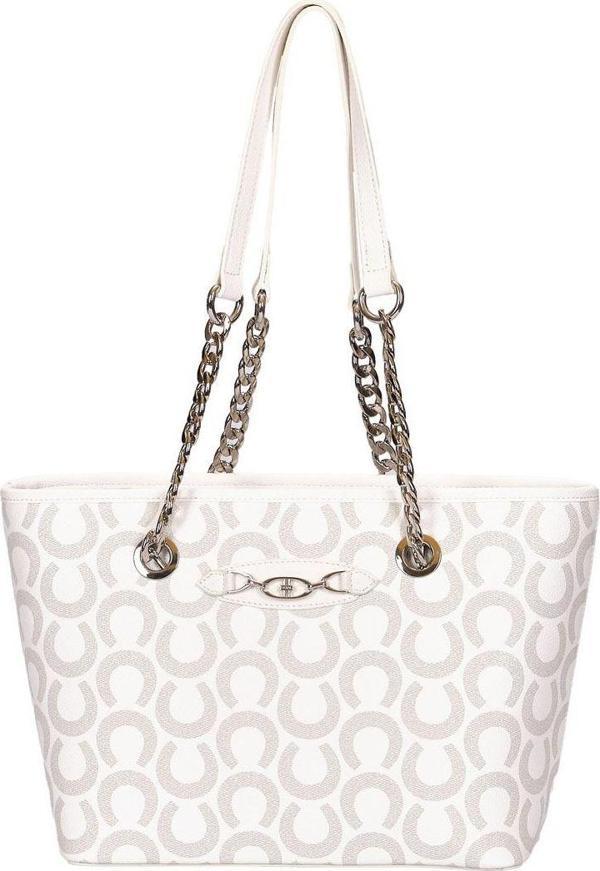 U.S. Polo Assn. Çapraz Askılı Kadın Çanta Beyaz-Açık Gri Us24193 - Image 1