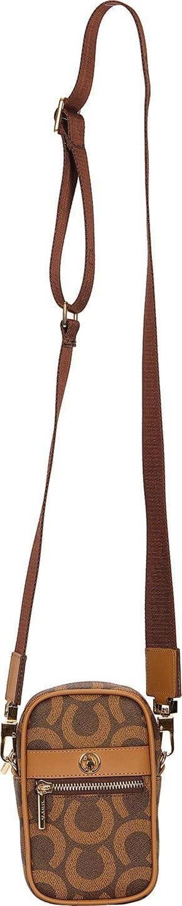 U.S. Polo Assn. Kadın Çapraz Askılı Çantası Kahve Us22502 - Image 1