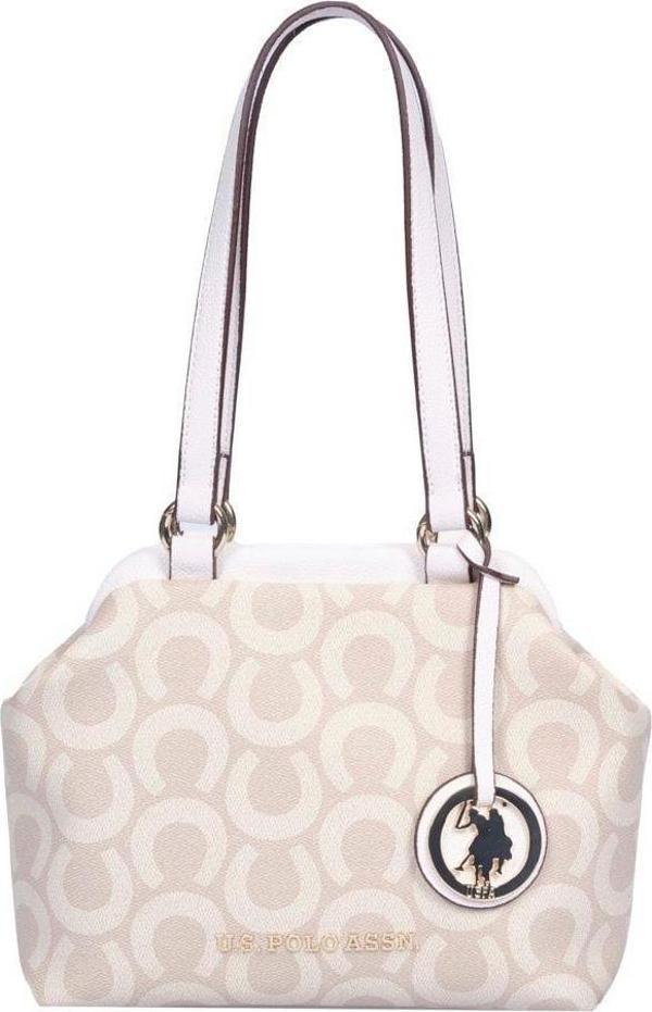 U.S. Polo Assn. Kadın Omuz Çanta Bej Us23203 - Image 1