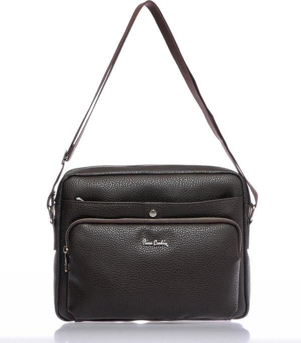 Pierre Cardin Erkek Çapraz Çantası Kahve Pc001433 - Image 1