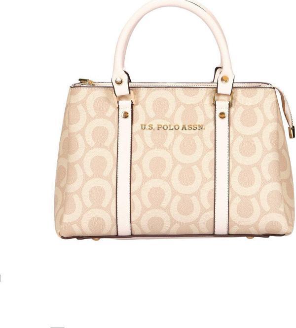 U.S. Polo Assn. Çapraz Askılı Kadın Çanta Bej Us24205 - Image 1