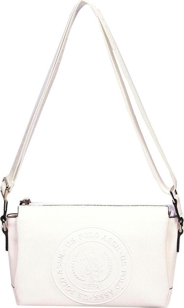 U.S. Polo Assn. Çapraz Askılı Kadın Çanta Beyaz Us24309 - Image 1